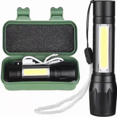 USB Flashlight Rechargeable Tactical T6 COB LED Waterproof Portable Flashlight