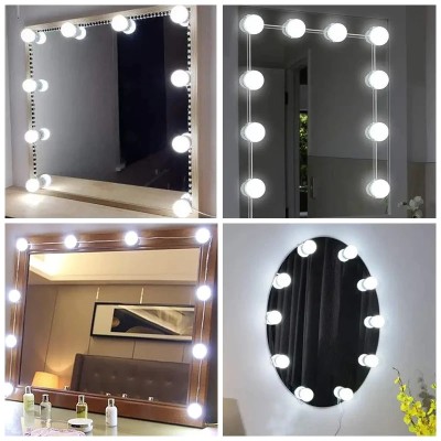 LED Light Makeup Mirror Bulbs Vanity Lights USB 12V
