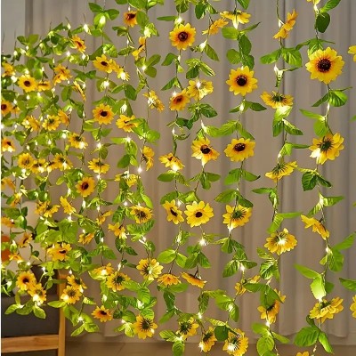 LED Sunflower Fairy Lights