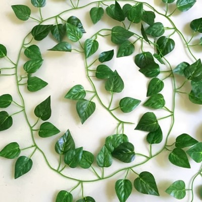 Artificial Hanging Leaf Vines Plant - 7 feet for Indoor and Outdoor Decoration