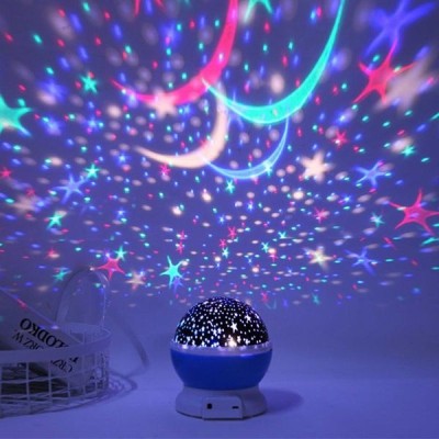 Modern LED Rotating Starry Sky Night Light