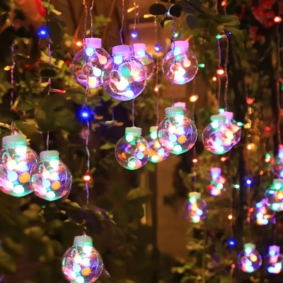 Wishing ball LED light string plug-in holiday room decoration