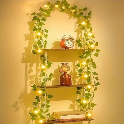 Evergreen Ivy LED String Lights, 50 LEDs 5m