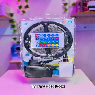 16 Feet Rgb Remote Control Led Strip Light - Rgb Light