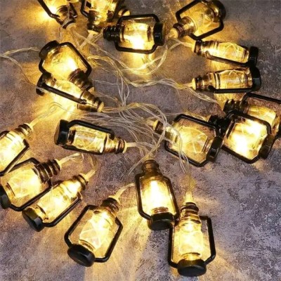 Led Camping Lantern String Light Mini Kerosene Lamp For Indoor Outdoor