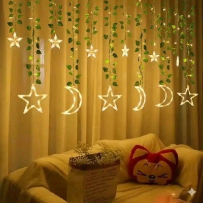 Leaf Moon & Star LED String Light ✨