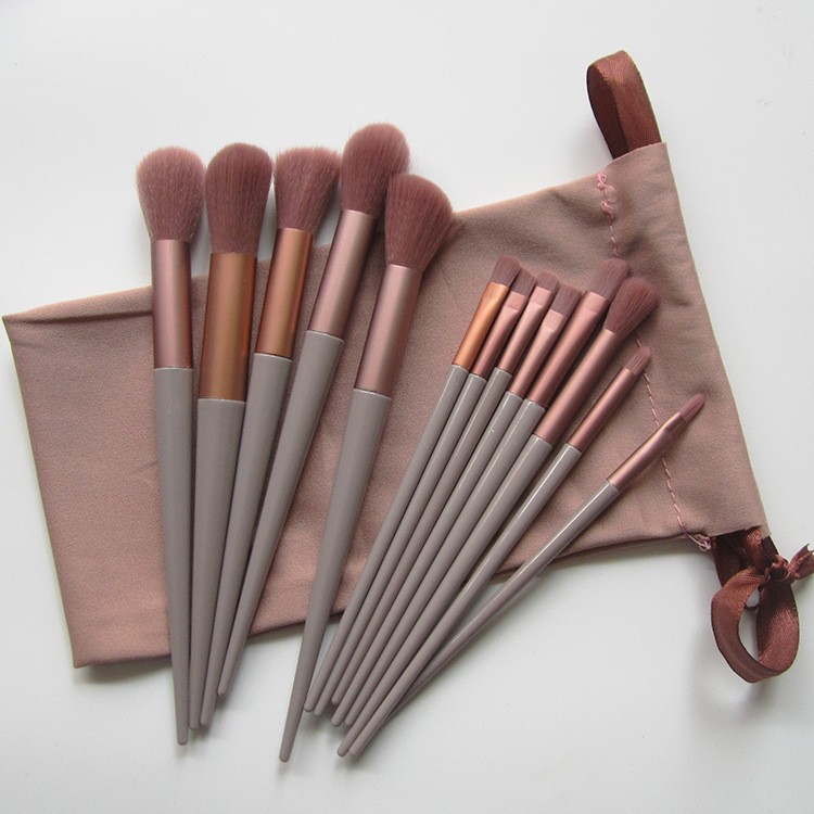 13 Pcs Mini Soft Makeup Brushes Set Eye Shadow Foundation Powder ...