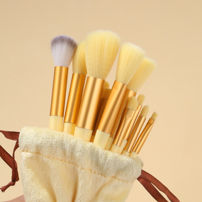 13 Pcs Mini Soft Makeup Brushes Set Eye Shadow Foundation Powder ...