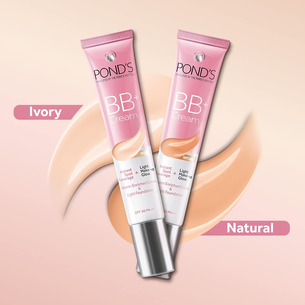 Bb Ponds BB+ Cream With SPF 30 PA++ 18g – Ivory || 1060